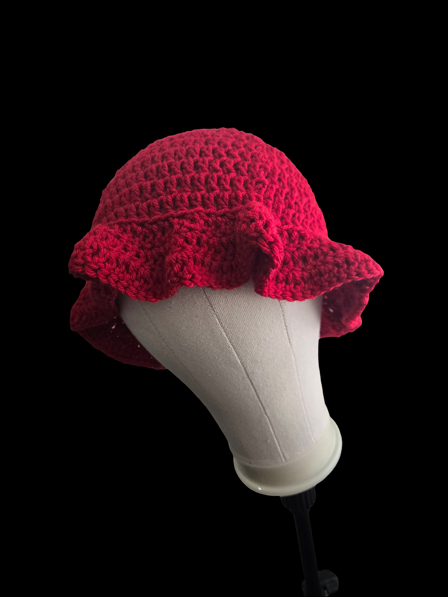 Crotchet bucket hat