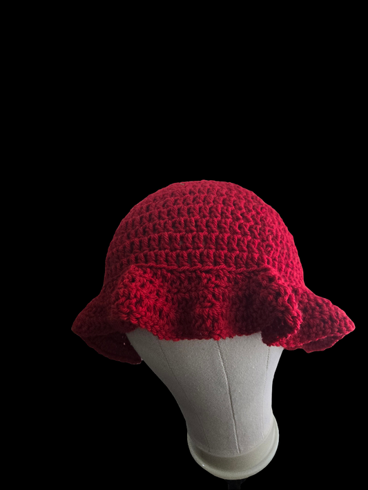 Crotchet bucket hat
