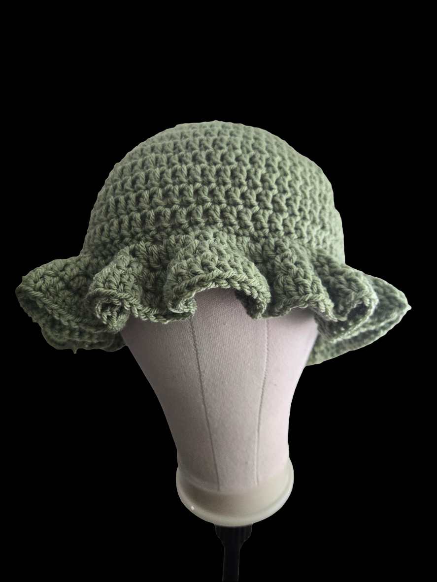 Crotchet bucket hat