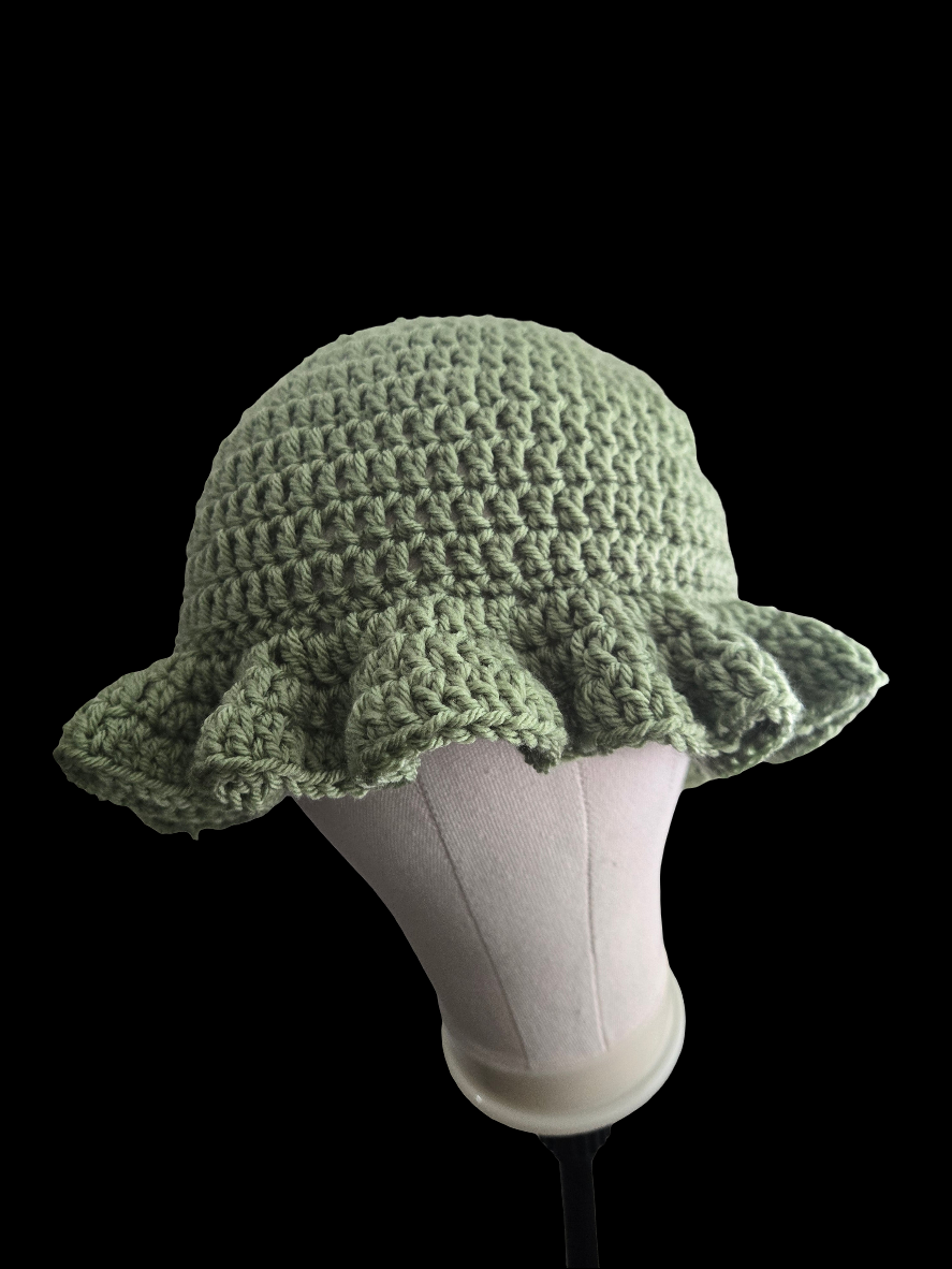 Crotchet bucket hat